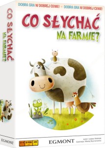 Zwierzaki, co słychać na farmie? - Gra Egmont DOBRA GRA W DOBREJ CENIE