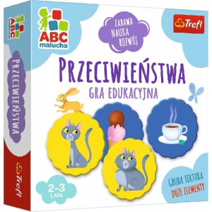 Gra edukacyjna Przeciwieństwa ABC Malucha - Trefl 