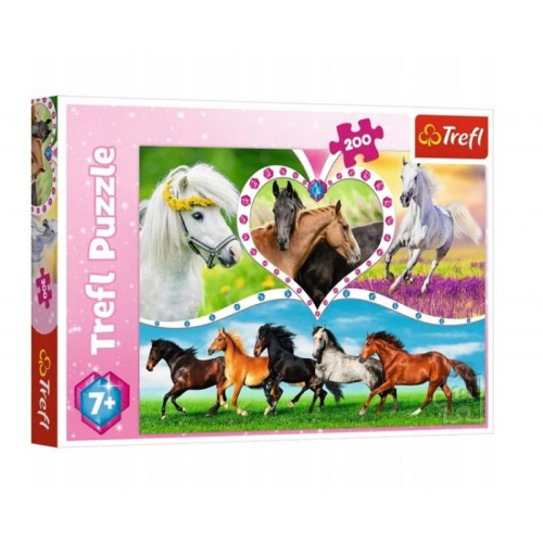 TREFL – PUZZLE PIĘKNE KONIE – 200 ELEMENTÓW – 13248.jpg