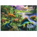 Puzzle 200 el - Drapieżne dinozaury 13281 1.jpg