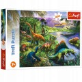 Puzzle 200 el - Drapieżne dinozaury 13281.jpg