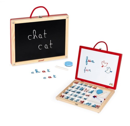 Tablica z magnesami w walizce 4 w 1, Janod 7 miniaturka.jpg