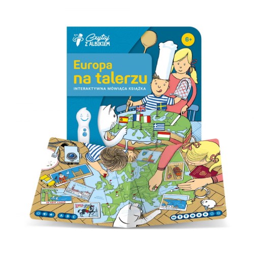 Książka Europa na talerzu Albi - Albik - Czytaj z Albikiem 1.jpg