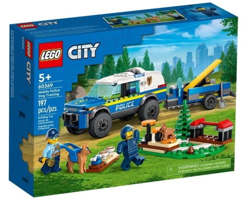 LEGO CITY 60369 Szkolenie psów policyjnych