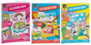 Kolorowanka A4 - 64 ilustracje - Grafix