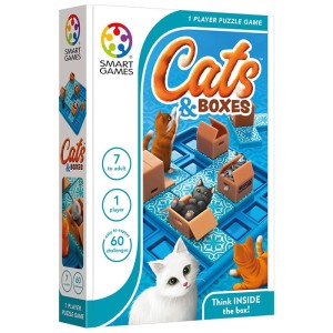 Smart Games Gra logiczna  Cats & Boxes (ENG) 