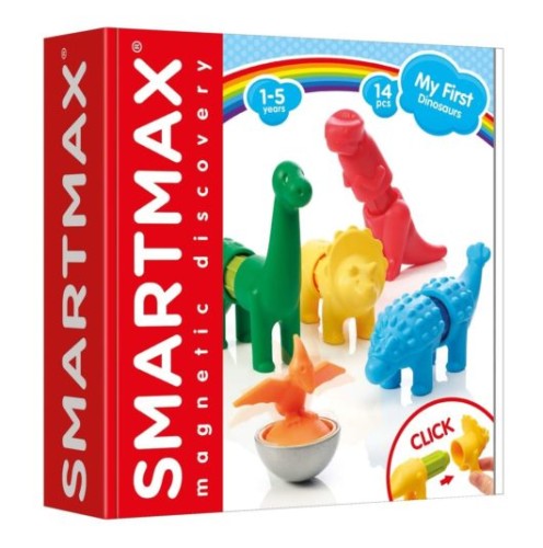 Smart Max My First Dinosaurs - klocki magnetyczne