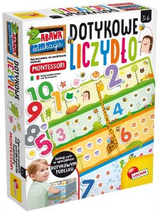LISCIANI Montessori Dotykowe Liczydełko