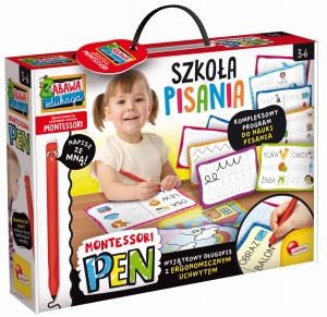 LISCIANI Montessori Pen Długopis 18 tabliczek