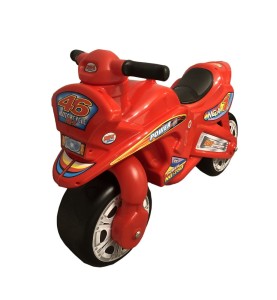 Motor jeździk biegowy CZERWONY