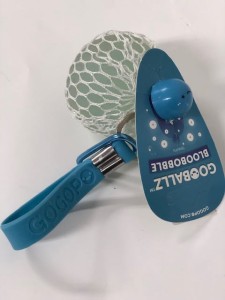 GOOBALLZ Gniotek brelok CEKINOWY Blue