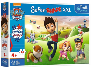 Puzzle 60 Super Shape XXL Psi Patrol Uśmiechnięte pieski TREFL