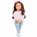 Our Generation Lalka CAMILA 46cm – z aparatem ortodontycznym