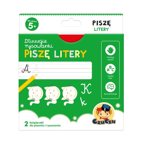 CzuCzu Dłuuugie rysowanki Piszę litery