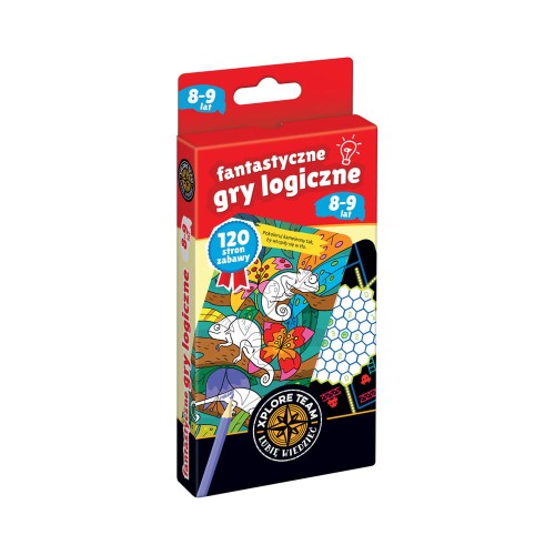Czuczu Xplore Team Fantastyczne gry logiczne 8-9 lat