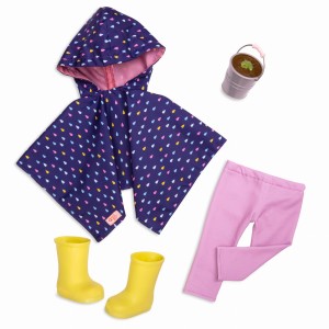 Zestaw ubranek dla lalek -  PUDDLES of FUN -  OUR GENERATION 