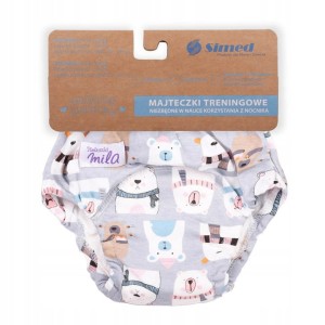 Simed Majtki treningowe PREMIUM - MIŚ POLARNY