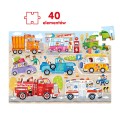 CzuCzu Moto Puzzle Auta 3lat+