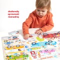 CzuCzu Moto Puzzle Auta układanka 40 elementów