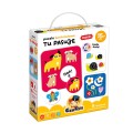CzuCzu Puzzle kontrastowe Tu pasuje