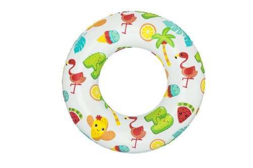 Bestway Kółko do pływania 61 cm Flamingi
