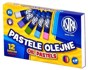 Astra Pastele olejne 12 kolorów