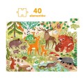 CzuCzu Dzikie puzzle Las 3+ układanka