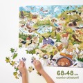 CzuCzu Dzikie puzzle Parki narodowe 200 elementów