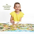 CzuCzu Dzikie puzzle Parki narodowe 6+ układanka