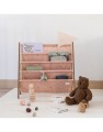 3 Sprouts Stojak na Książki Recycled Terrazzo