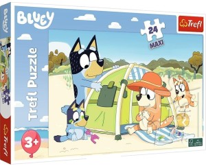 Trefl Puzzle MAXI Wspaniały dzień Bluey 24 elementy