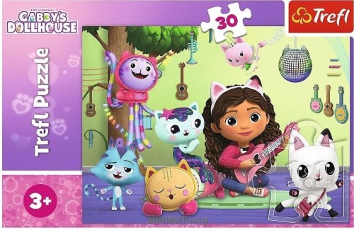Trefl Puzzle 30 elementów Gabi i jej uroczy domek