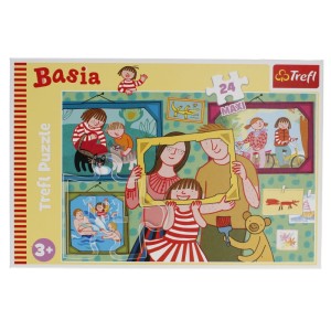 Trefl Puzzle 24 Maxi Basia i jej dzień 