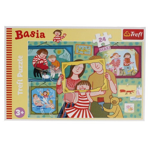 Trefl Puzzle 24 Maxi Basia i jej dzień