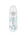NUK Butelka 300 ml 6-18m First Choice+ Król Lew szara