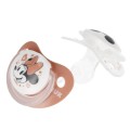 NUK Smoczek uspokajający silikonowy 6-18m Disney Myszka Minnie 2szt