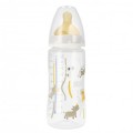 NUK Butelka 300 ml 0-6m First Choice+ Safari
