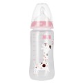 NUK Butelka 300 ml smoczek silikonowy 0-6m First Choice+ Żyrafa