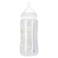NUK Butelka 300 ml 0-6m First Choice+ Safari szara
