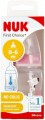 NUK Butelka 150 ml smoczek silikonowy 0-6m First Choice+ Żyrafa róż