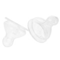 NUK Smoczek do butelki silikonowy 0-6m M First Choice+