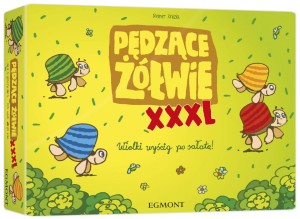 Pędzące żółwie XXXL Gra podłogowa EGMONT     