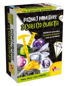 Lisciani Mały Geniusz Poznaj minerały z całego świata 