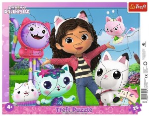 Poznaj Gabi  Puzzle ramkowe TREFL