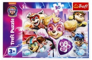 Trefl Puzzle Psi Patrol Bohaterowie Miasta 30 elementów