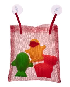 Mom's Care Zwierzęta Zestaw zabawek do kąpieli w siatce