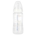 NUK Butelka 300 ml smoczek silikonowy 6-18m First Choice+ Serca