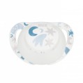NUK Smoczek uspokajający silikonowy 0-6m Star Day&Night księżyc