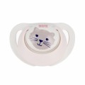 NUK Smoczek uspokajający silikonowy 0-6m Star Day&Night Kotek