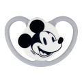 NUK Smoczek uspokajający silikonowy 0-6m Space Disney Myszka Miki szary
